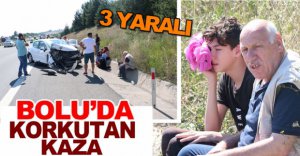 BOLU'DA KORKUTAN KAZA