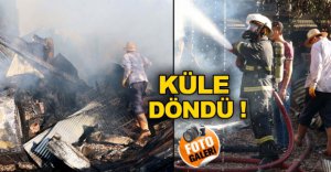 BOLU'DA KORKUTAN YANGIN