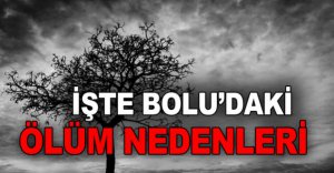 BOLU'DAKİ ÖLÜM NEDENLERİ AÇIKLANDI