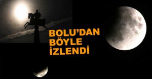 BOLU'DAN MUHTEŞEM GÖRÜNTÜ