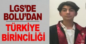 BOLU'DAN TÜRKİYE BİRİNCİLİĞİ