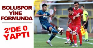 BOLUSPOR 2’DE SIFIR YAPTI