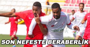 BOLUSPOR DEPLASMANDA ÜMRANİYESPOR İLE 1-1 BERABERE KALDI