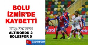 BOLUSPOR DÜŞME HATTINA GİRDİ