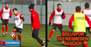 BOLUSPOR HIZ KESMEDEN BAŞLADI