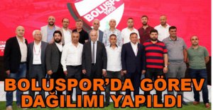 BOLUSPOR'DA GÖREV DAĞILIMI BELLİ OLDU
