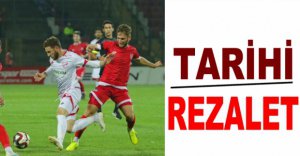 BOLUSPOR'DA TARİHİ REZALET....