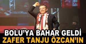 BOLU'YA BAHAR GELDİ