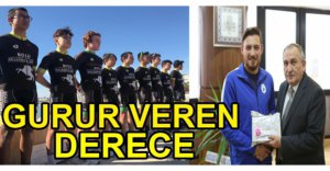 BOLU'YU GURURLANDIRAN DERECE