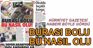 "BURASI BOLU BU NASIL OLU"