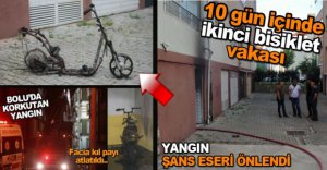 BÜYÜK BİR YANGIN ŞANS ESERİ ÖNLENDİ..
