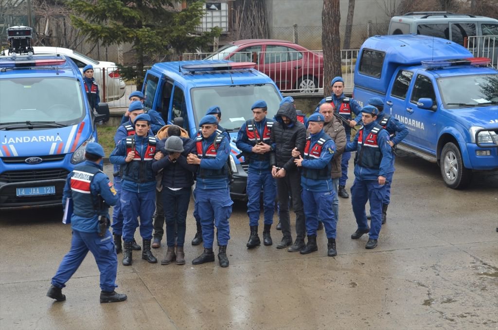 58 ADRESİ SOYAN HIRSIZLAR ADLİYEDE....