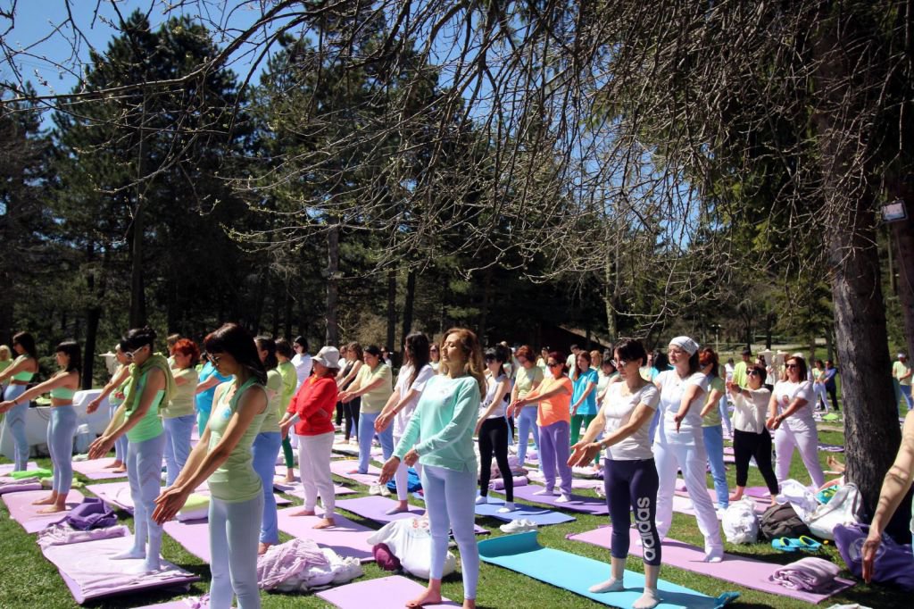 ABANT'TA YOGA KEYFİ...