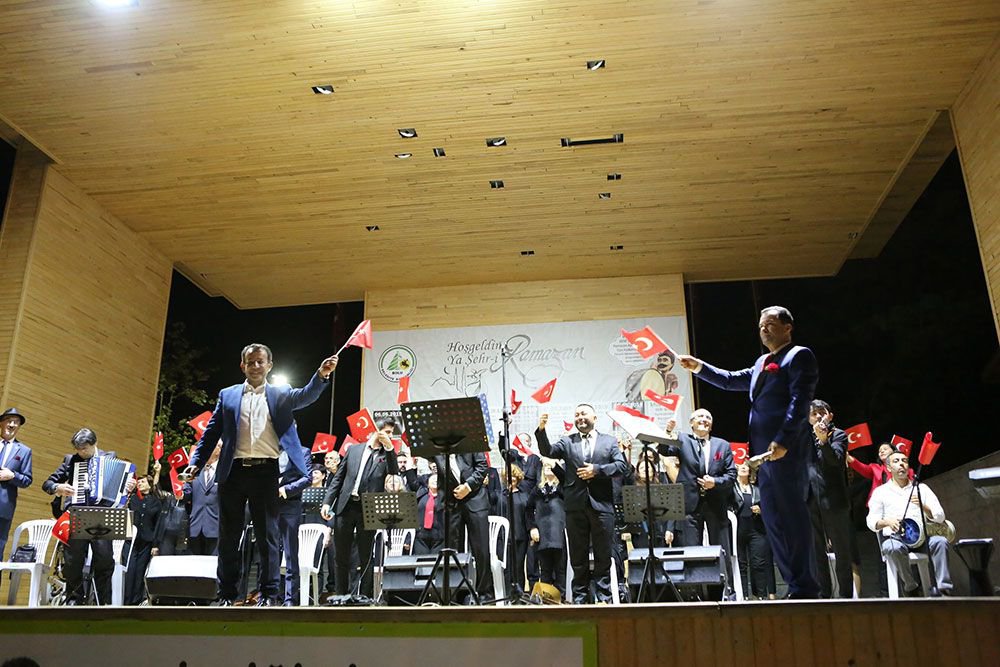 BAŞKAN ÖZCAN COŞTU, COŞTURDU