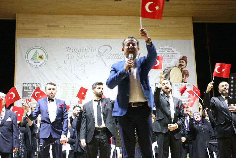 BAŞKAN ÖZCAN COŞTU, COŞTURDU