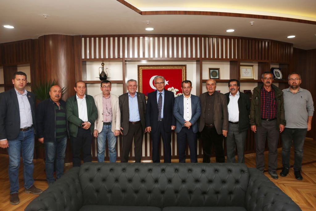 BAŞKAN ÖZCAN'A SERİNDAĞ ZİYARETİ