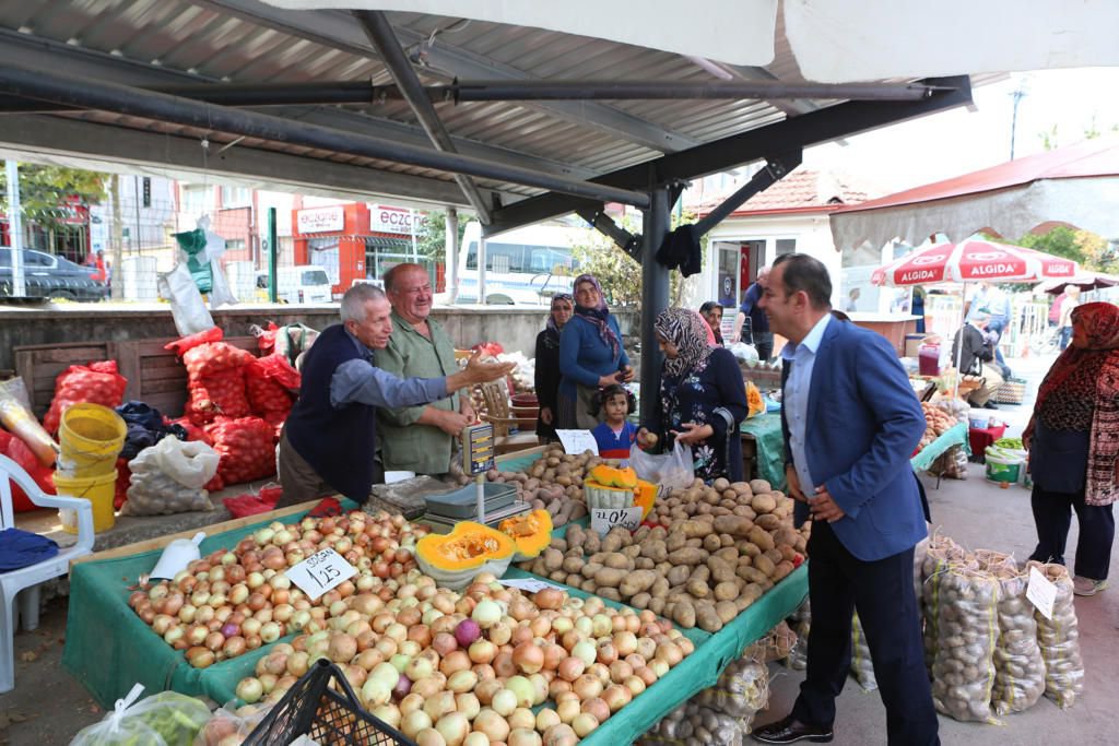 BAŞKAN ÖZCAN'DAN ESNAF ZİYARETİ