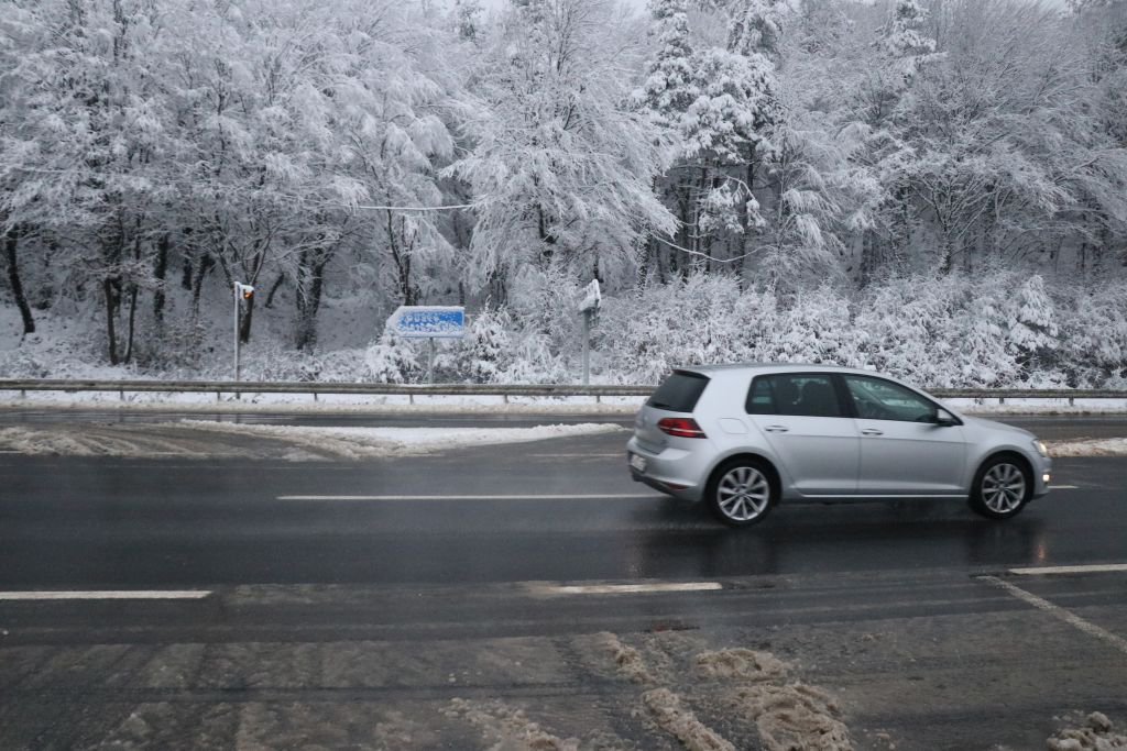 BOLU DAĞI BEMBEYAZ OLDU