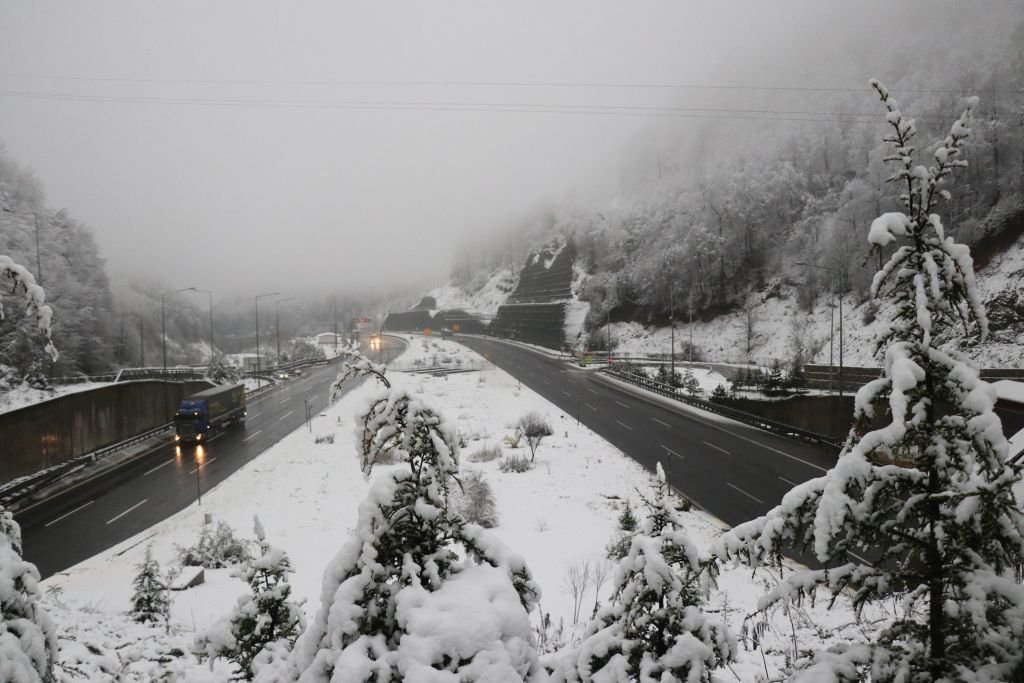 BOLU DAĞI BEMBEYAZ OLDU