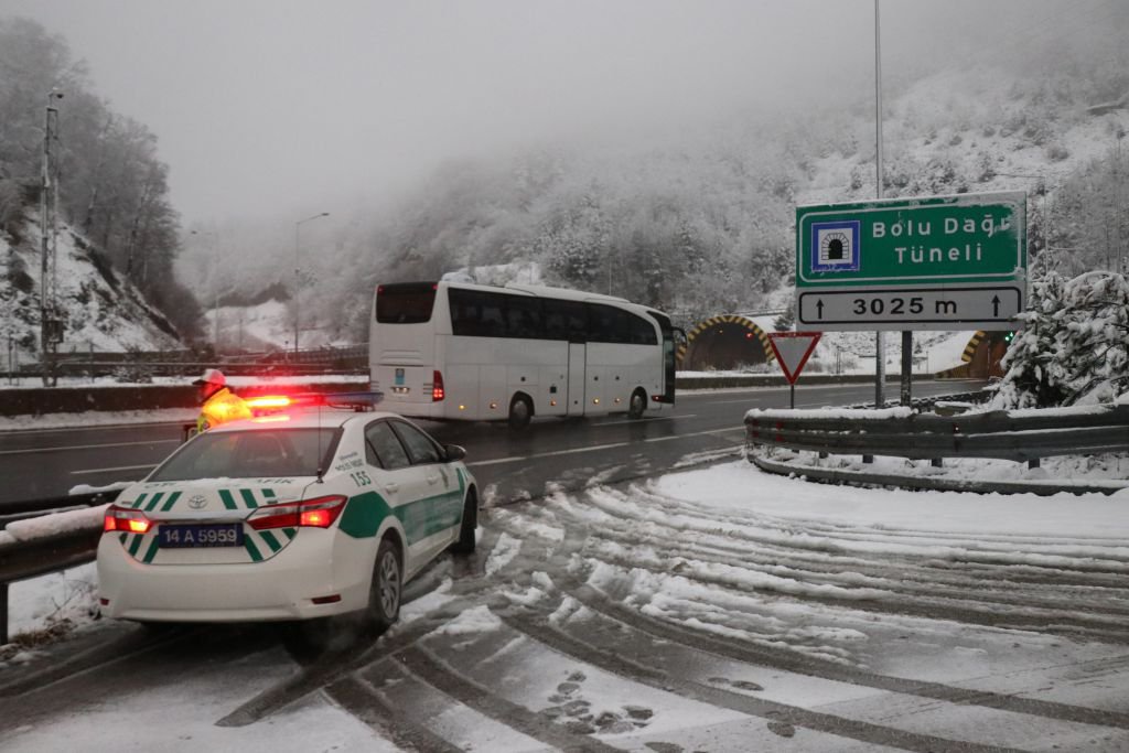 BOLU DAĞI BEMBEYAZ OLDU