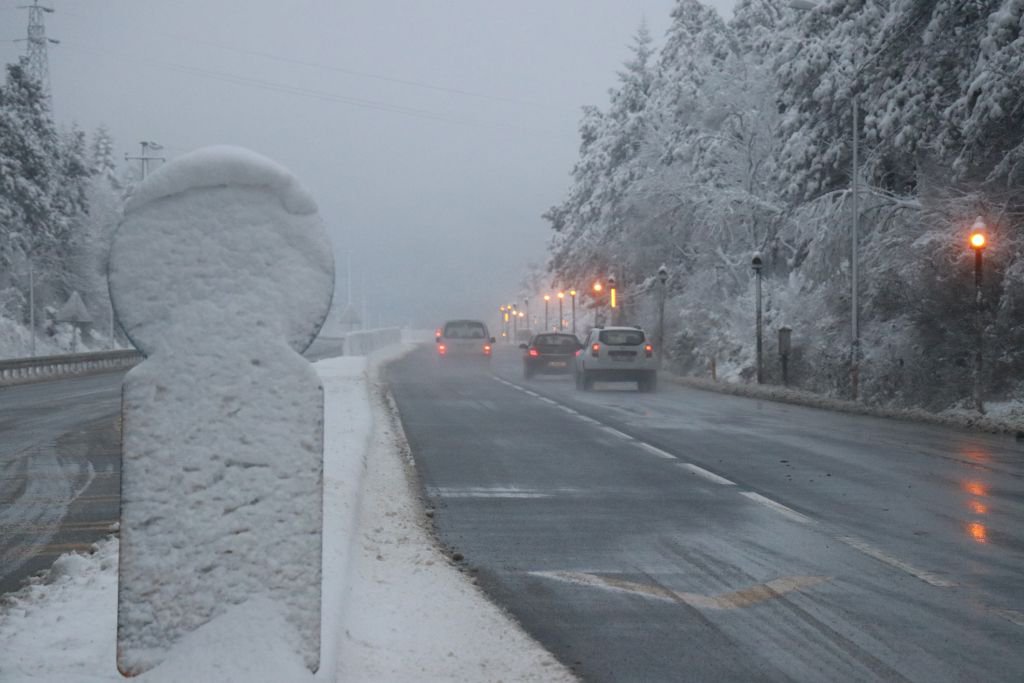 BOLU DAĞI BEMBEYAZ OLDU