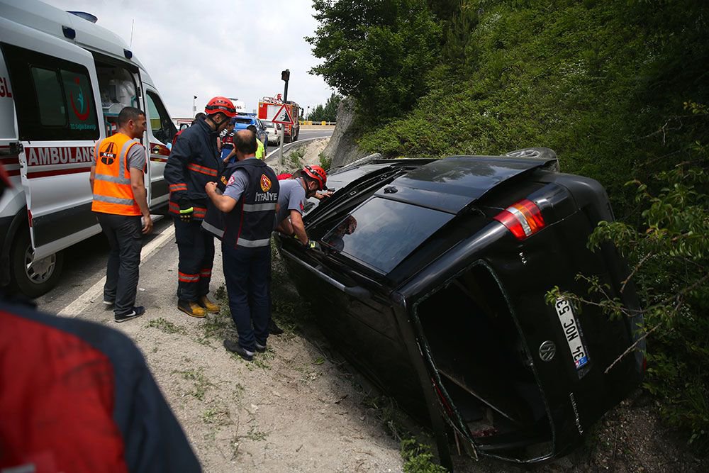 BOLU DAĞI'DA FECİ KAZA