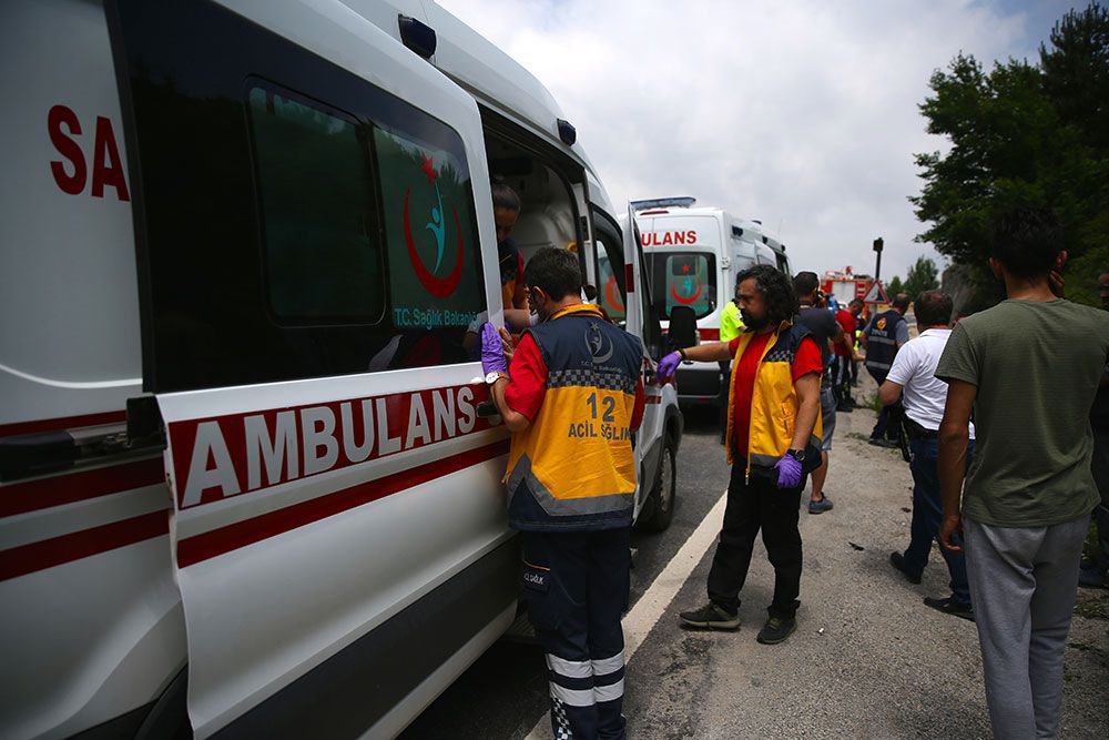 BOLU DAĞI'DA FECİ KAZA