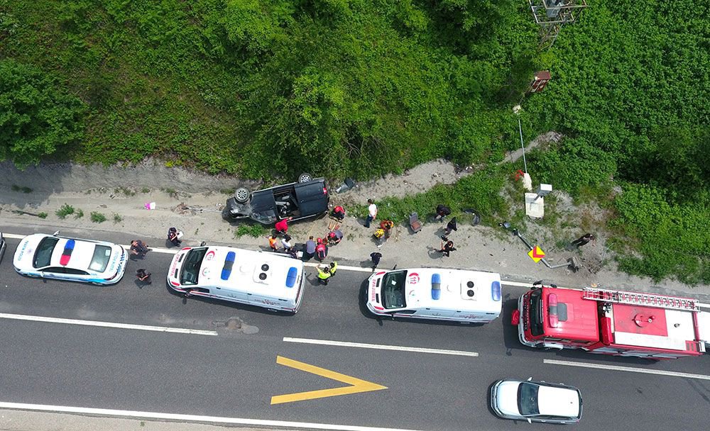 BOLU DAĞI'DA FECİ KAZA