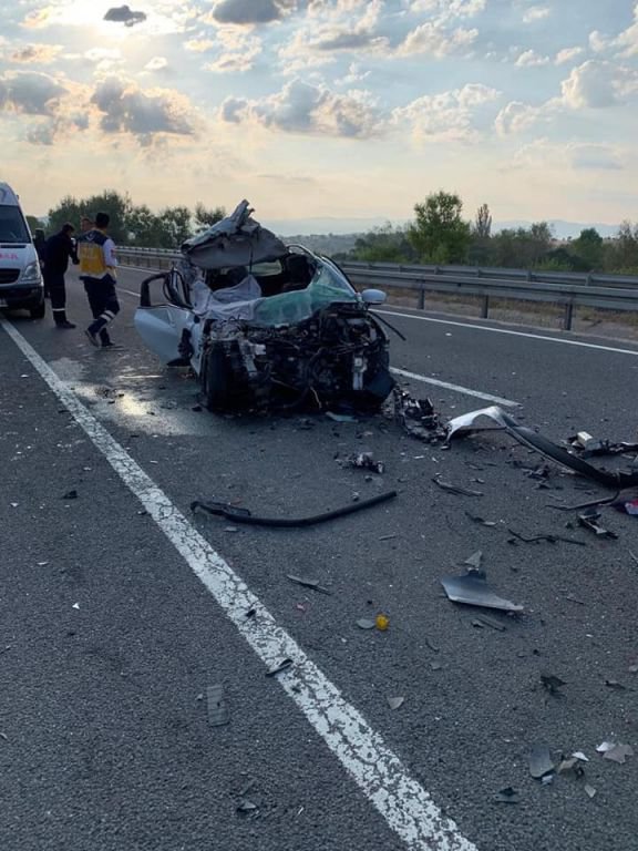 BOLU'DA FECİ KAZA..