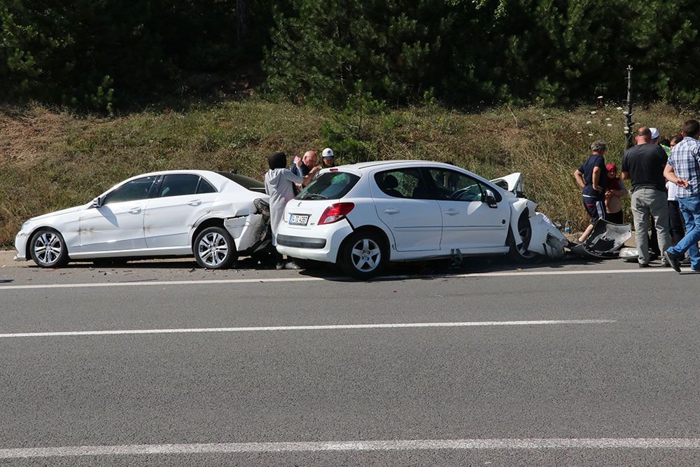 BOLU'DA KORKUTAN KAZA