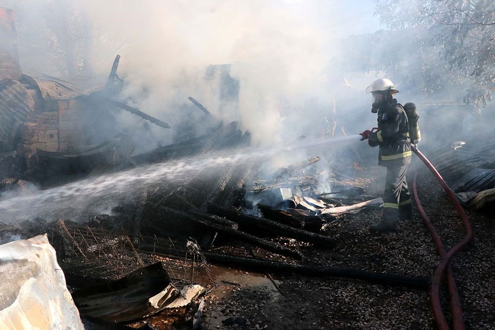 BOLU'DA KORKUTAN YANGIN