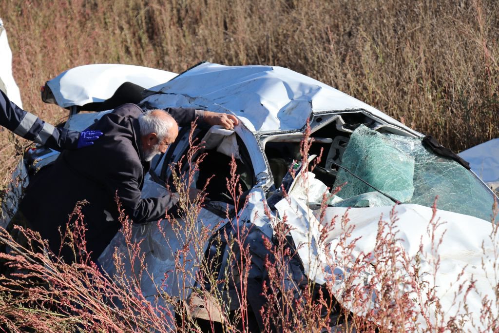 BOLU'DA YÜREK YAKAN KAZA
