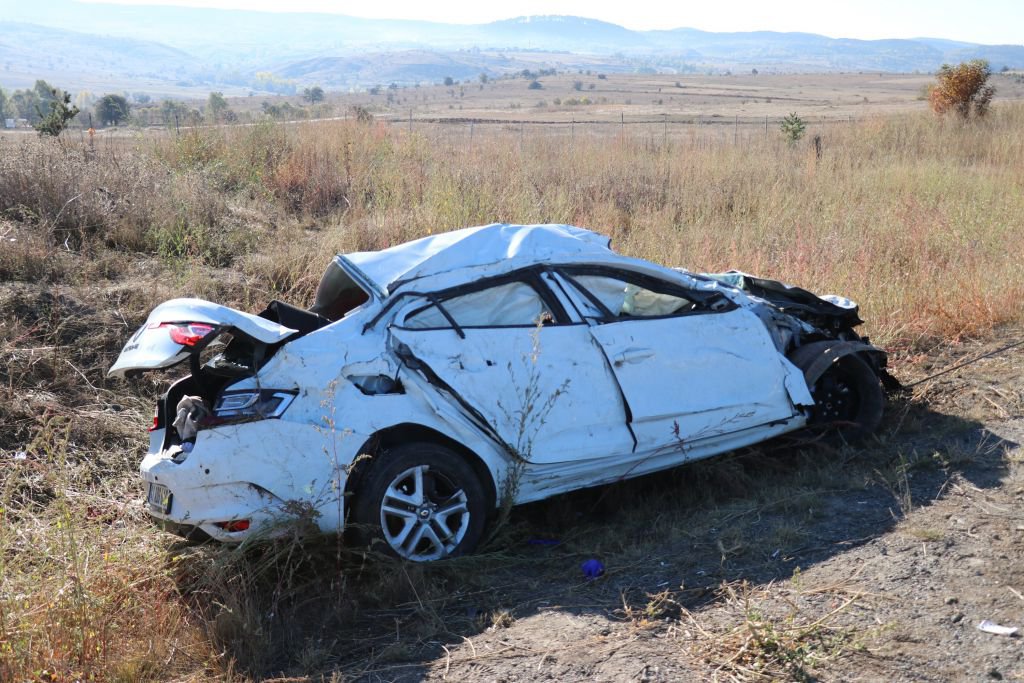 BOLU'DA YÜREK YAKAN KAZA