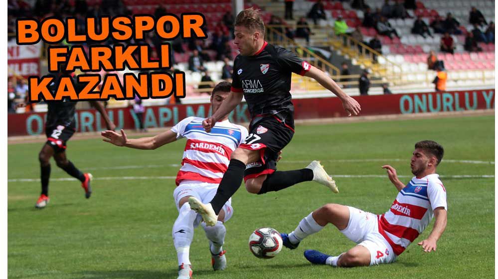 BOLUSPOR FARKLI KAZANDI