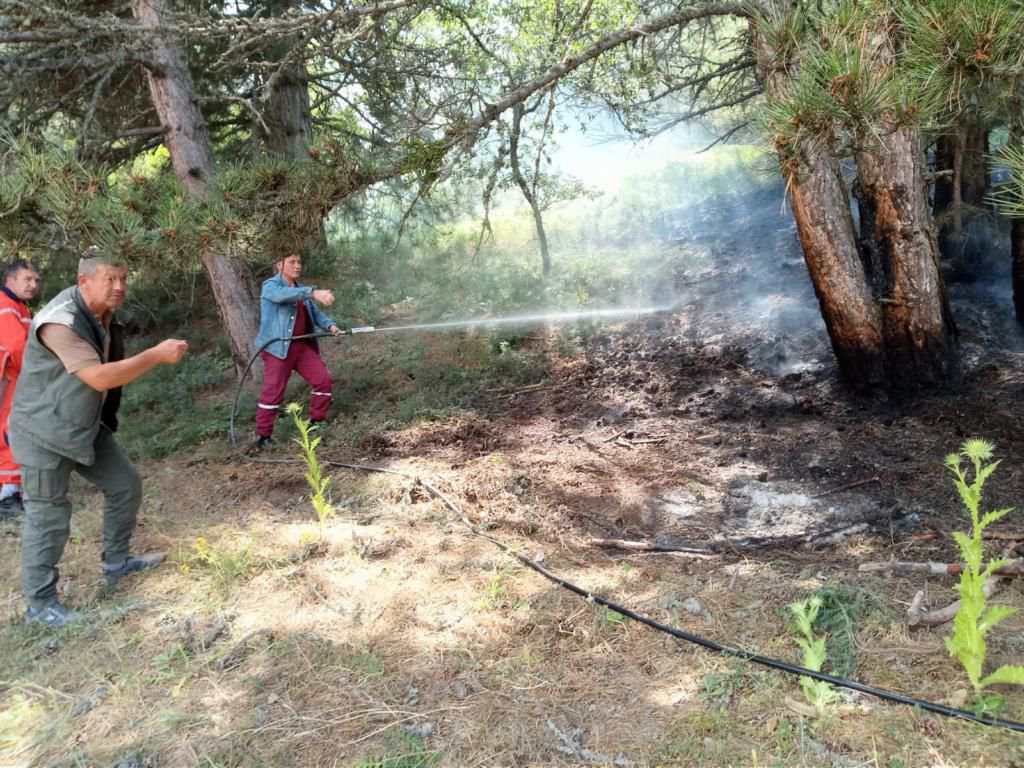 BÜYÜK BİR YANGIN ÖNLENDİ