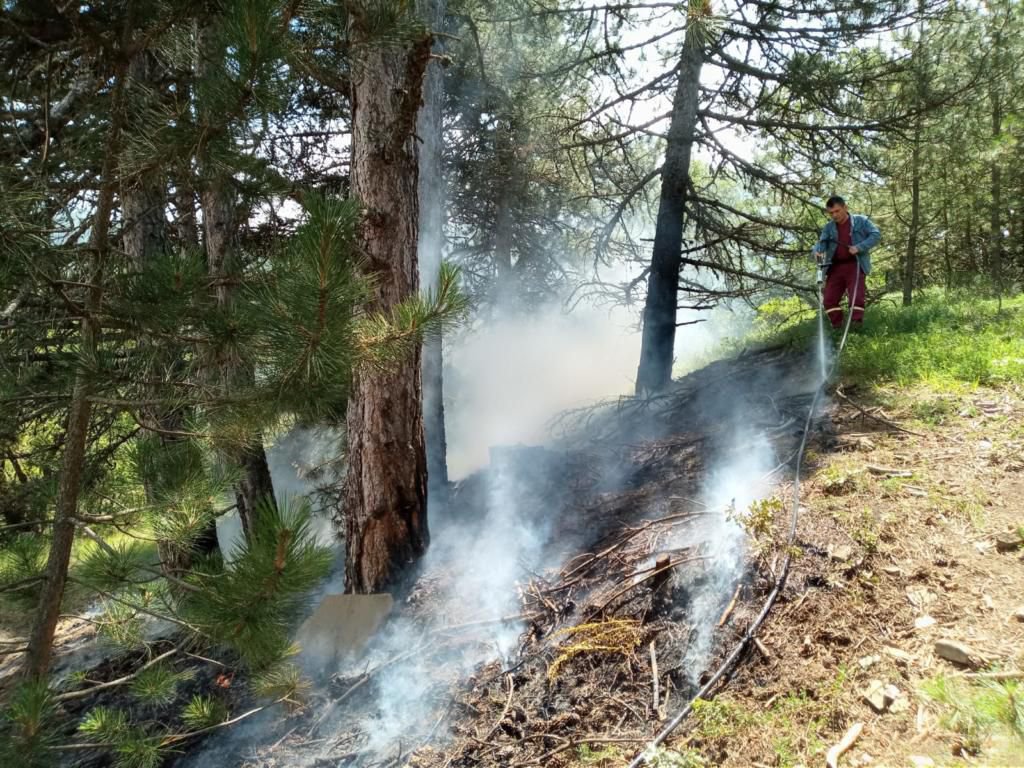 BÜYÜK BİR YANGIN ÖNLENDİ