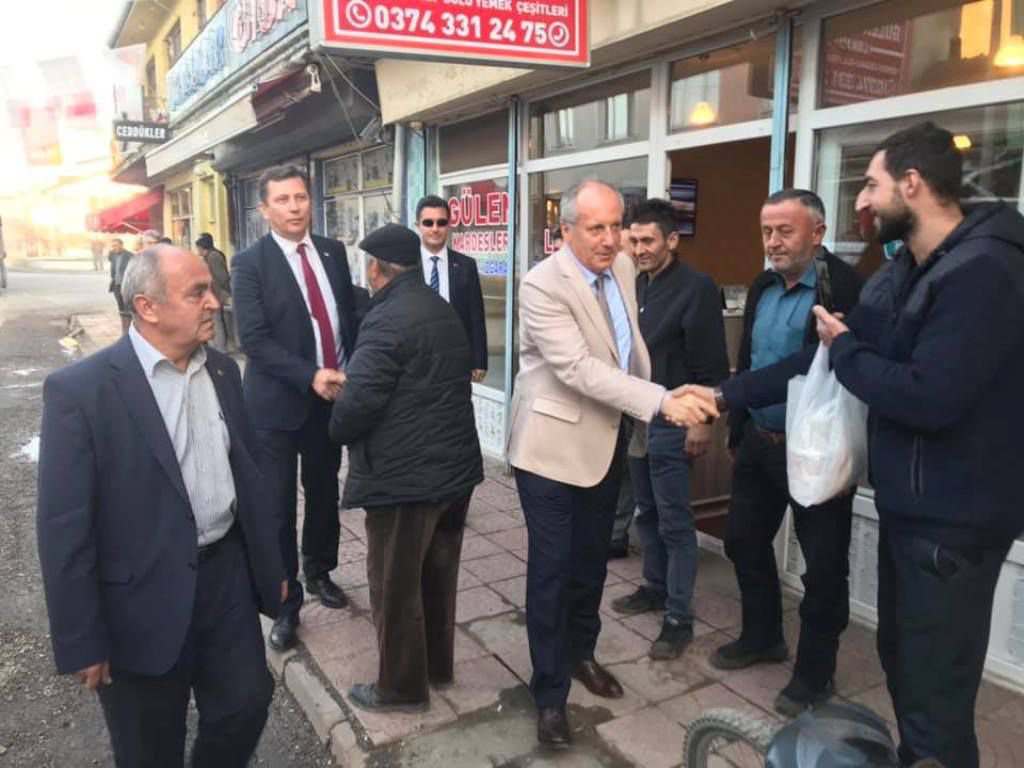 DÖRTDİVAN'DA MUHARREM İNCE RÜZGARI