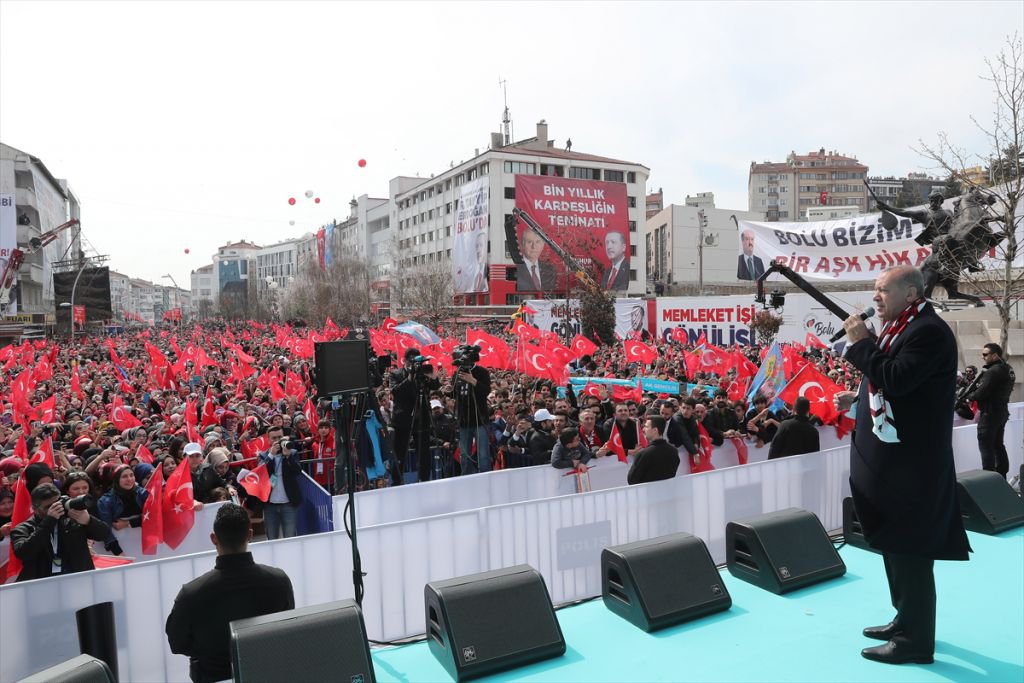 ERDOĞAN'DAN BOLU'YA MÜJDELER...
