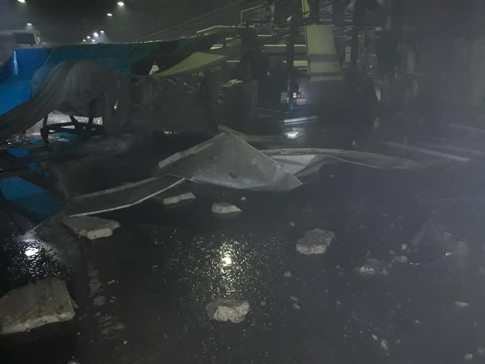 FABRİKADA KORKUTAN PATLAMA