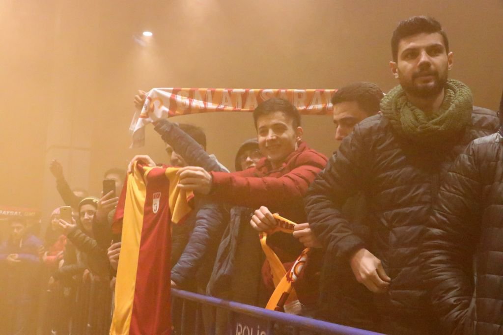 GALATASARAY BOLU'YA GELDİ