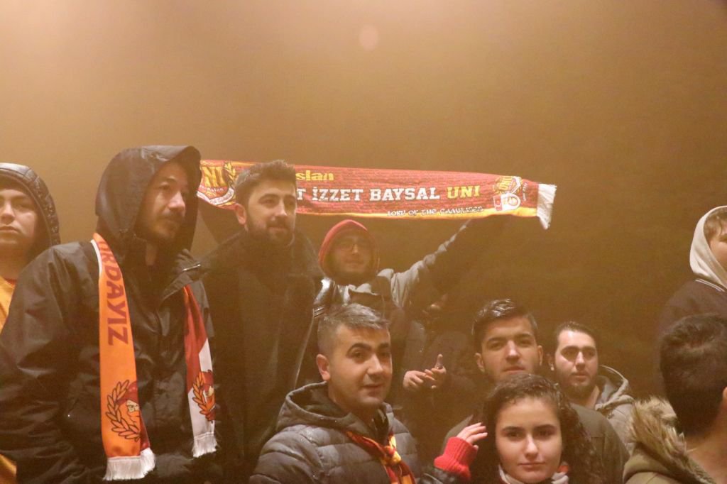 GALATASARAY BOLU'YA GELDİ
