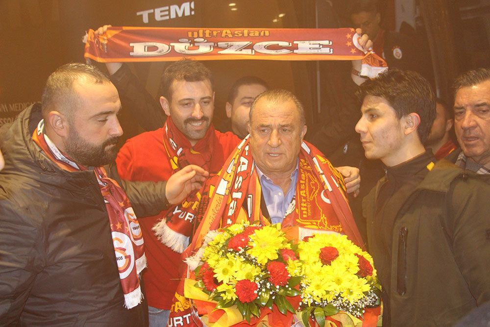 GALATASARAY BOLU'YA GELDİ