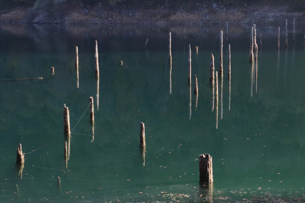 GÖLÜN SULARI 10 METRE ÇEKİLDİ !