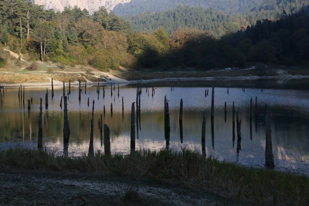 GÖLÜN SULARI 10 METRE ÇEKİLDİ !