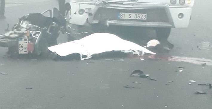 GÜVENLİK GÖREVLİSİNİN ACI ÖLÜMÜ