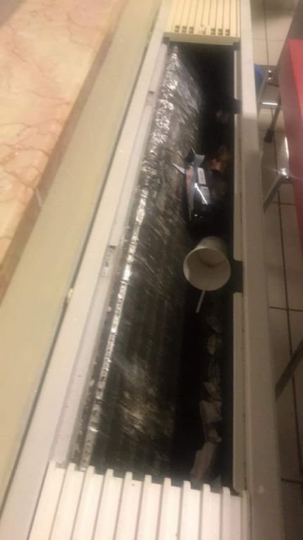 KALORİFERİ ÇÖPLÜĞE ÇEVİRDİLER !