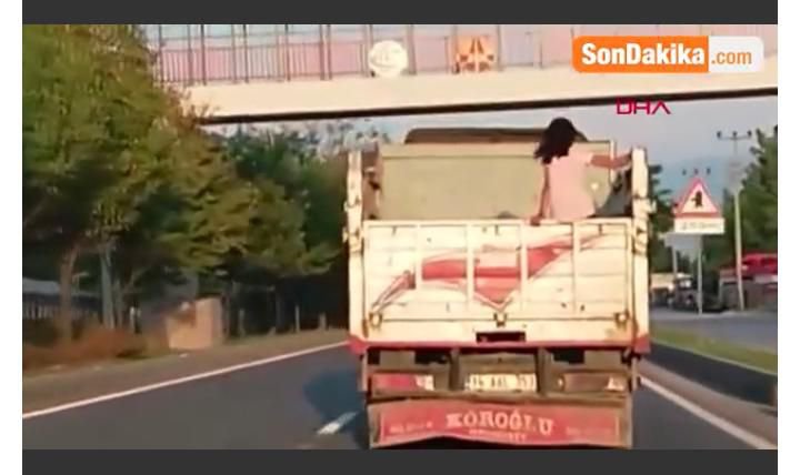 KAMYON KASASINDA TEHLİKELİ YOLCULUK