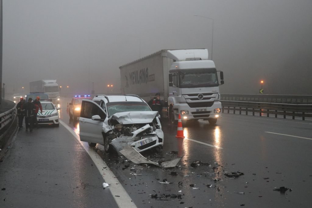 KORKUNÇ KAZADAN SAĞ KURTULDULAR