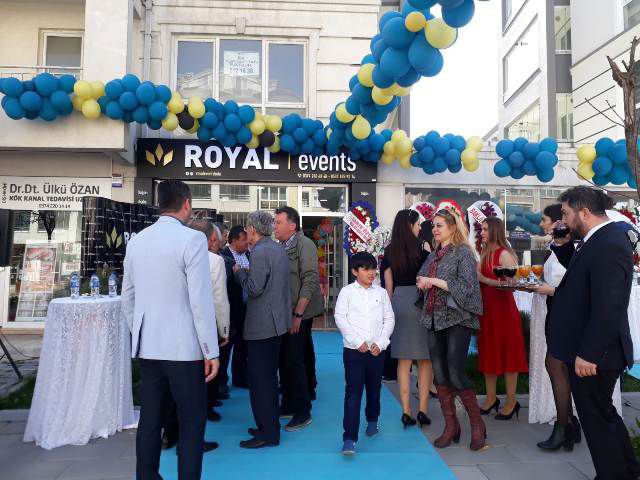 ROYAL EVENTS ORGANİZASYON AÇILDI