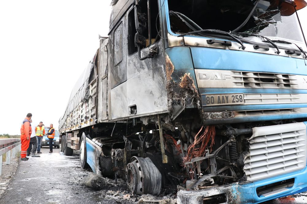 SEYİR HALİNDE YANMAYA BAŞLADI